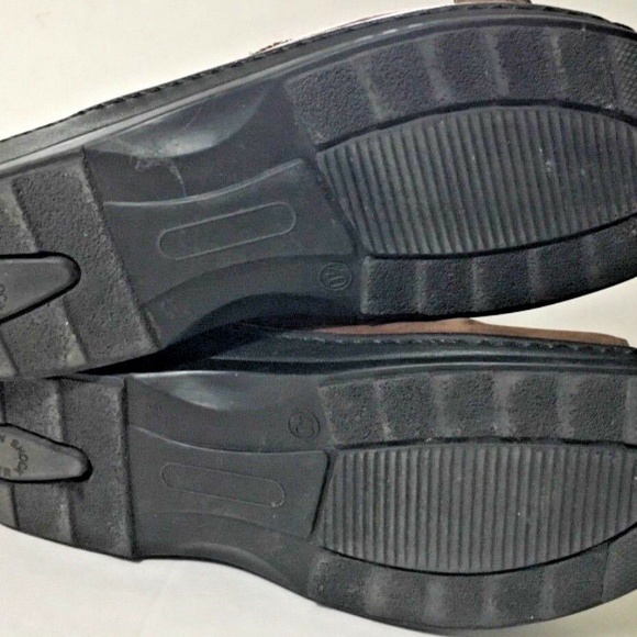 T.S.K. Sandals Size 8 1/2 Brown 2 Straps Mules - Picture 7 of 7